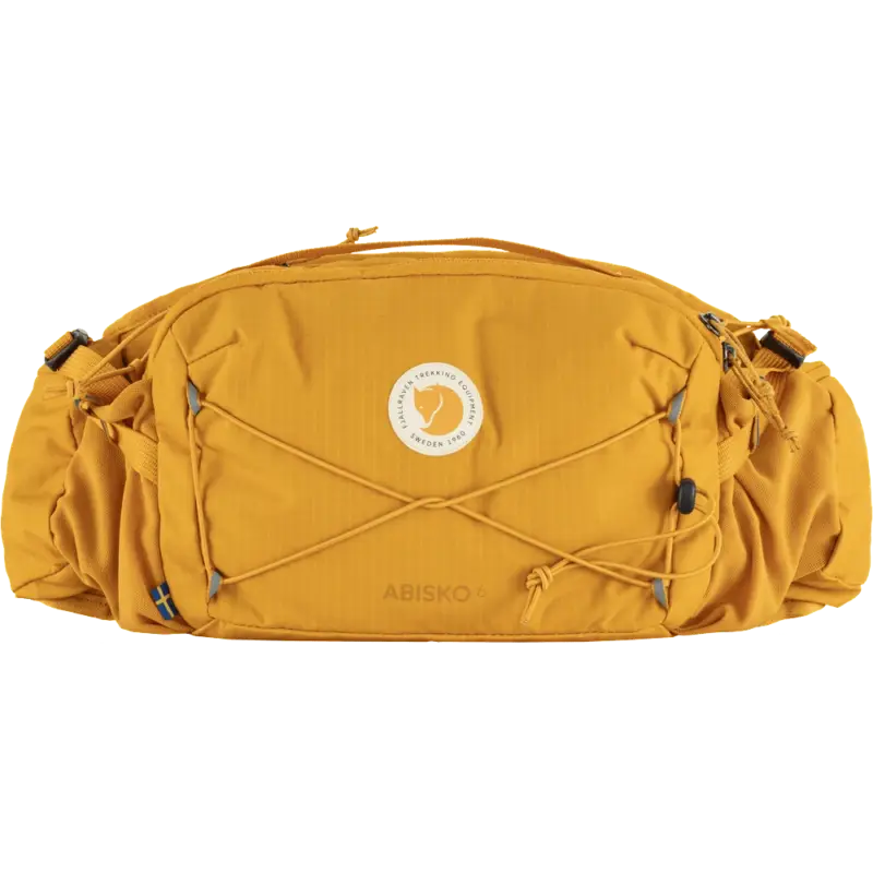 Bezpieczna płatność Fjallraven - Torba biodrowa trekkingowa Abisko Hip Pack 6 - Mustard Yellow