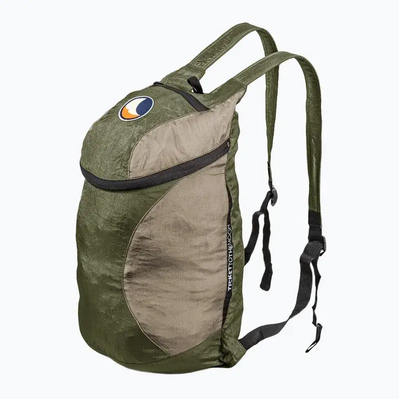 Ticket To The Moon - Plecak składany Mini Backpack - Army Green / Khaki Wysoka jakość