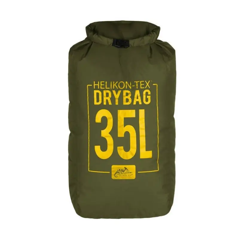 Worek wodoszczelny Helikon Arid Dry Sack - Mały (35 L) - Olive / Czarny Oferta limitowana
