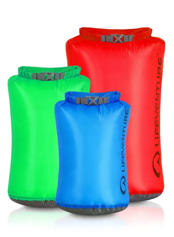 Zestaw worków wodoodpornych Ultrilight Dry Bag Multipack 5/10/25 L - Lifeventure Kup teraz
