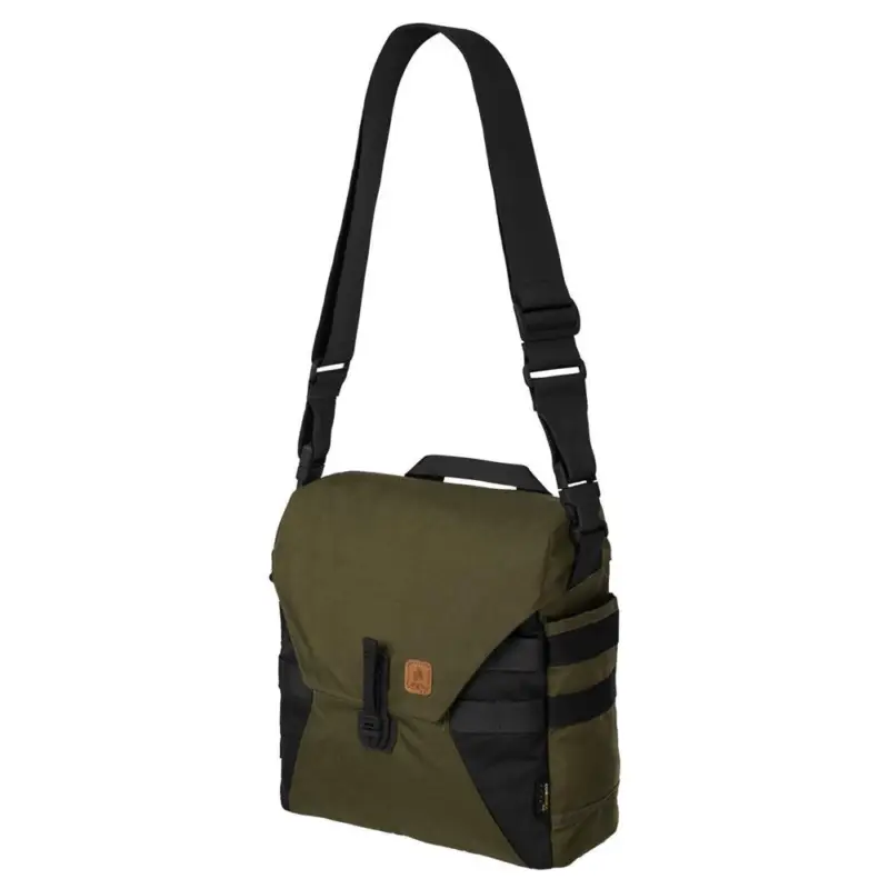 Nowy Helikon - Torba na ramię Bushcraft Haversack - 8 L - Olive Green / Czarny - TB-HVS-CD-0201B