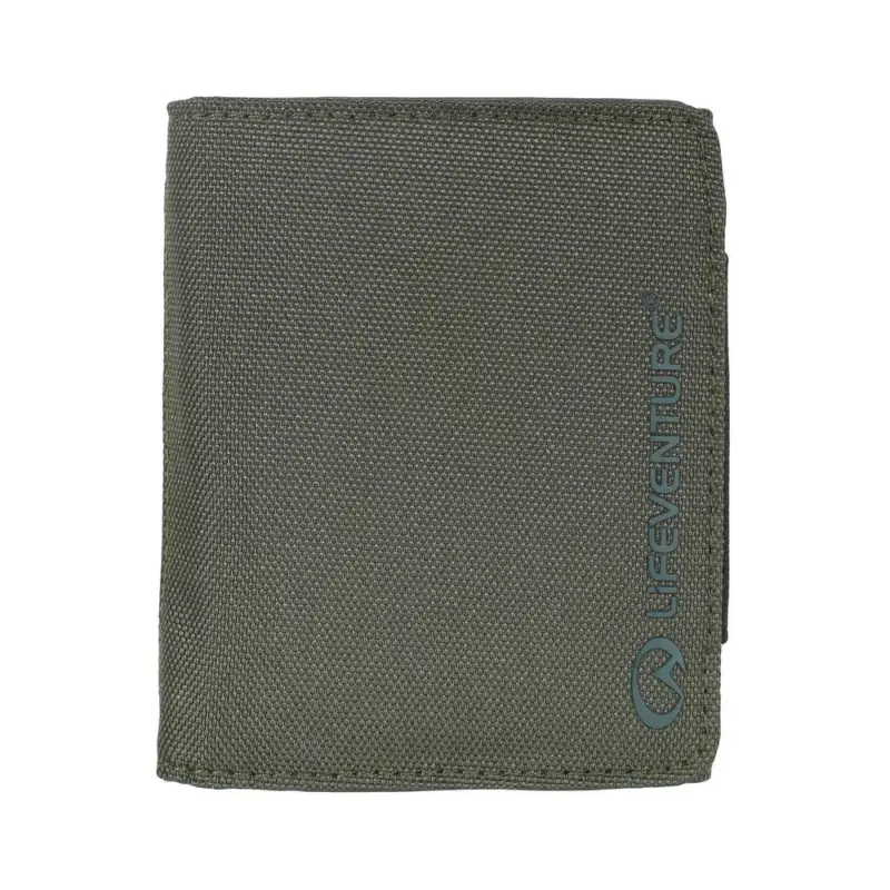 Cena promocyjna Portfel antykradzieżowy Lifeventure Recycled RFiD Wallet - olive
