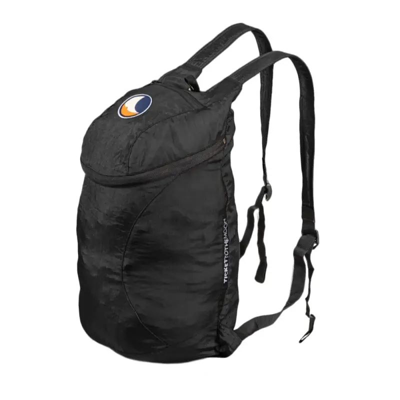 Ticket To The Moon - Plecak składany Mini Backpack - Black Ekspresowa dostawa