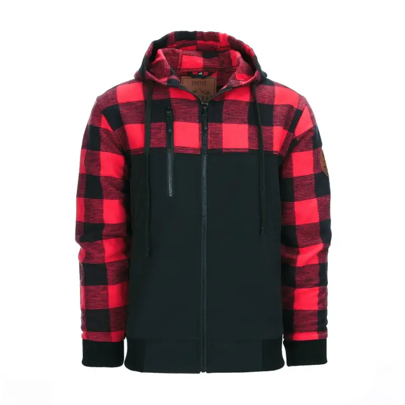 Bluza outdoorowa Lumbershell Jacket - Black/Red Taniej