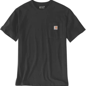Carhartt- Koszulka Dearborn Relaxed Pocket T-Shirt - Black Ostatnia szansa
