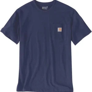 Wyprzedaż Carhartt- Koszulka Dearborn Relaxed Pocket T-Shirt - Navy