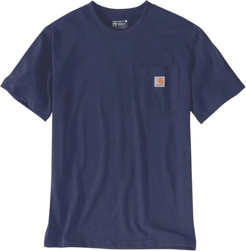 Wyprzedaż Carhartt- Koszulka Dearborn Relaxed Pocket T-Shirt - Navy
