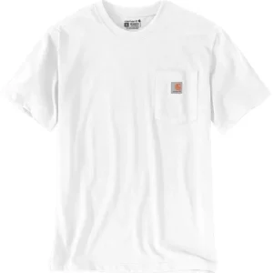 Tylko dziś Carhartt- Koszulka Dearborn Relaxed Pocket T-Shirt - White