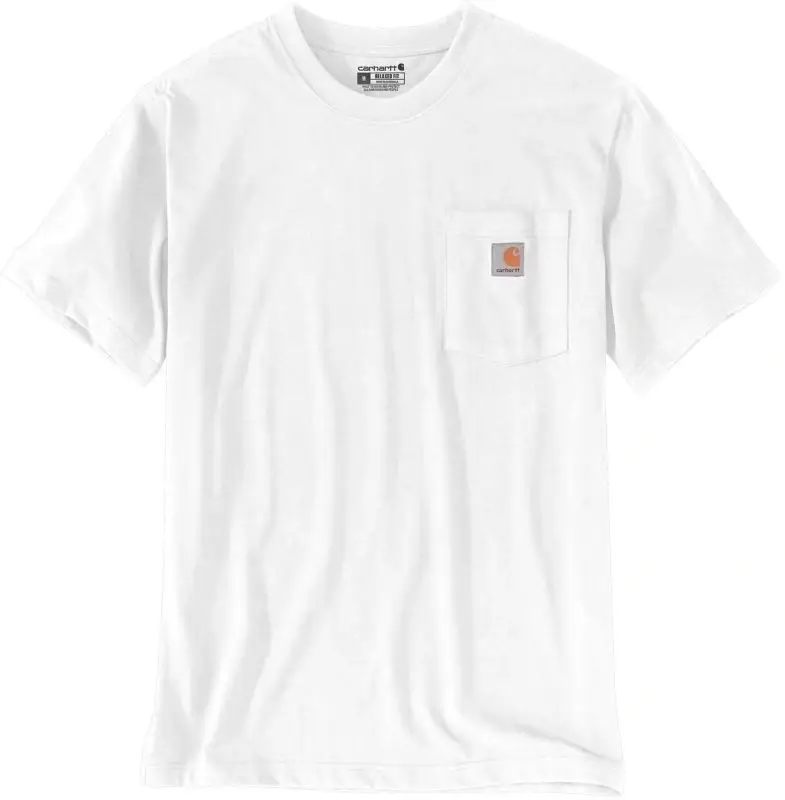 Tylko dziś Carhartt- Koszulka Dearborn Relaxed Pocket T-Shirt - White