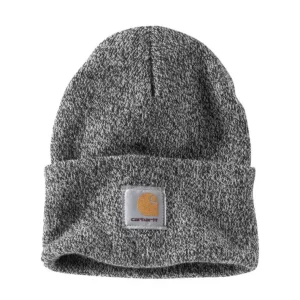 Carhartt - Czapka Acrylic Watch Hat Beanie - Black White Rabat