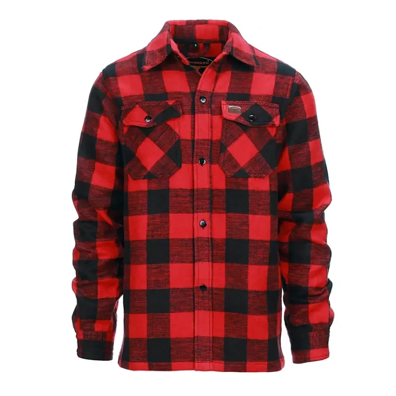 Koszula flanelowa Longhorn Lumberjack - Red Hit sprzedaży