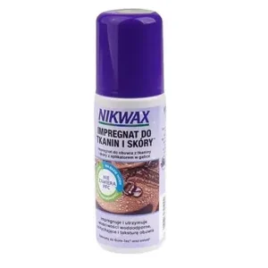 Bezpieczna płatność Nikwax - Impregnat do obuwia - tkanina i skóra - gąbka - 125 ml