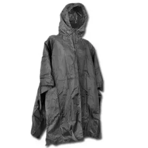 Poncho Mil-Tec - Czarne Szybka wysyłka