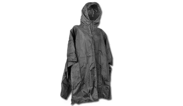 Poncho Mil-Tec - Czarne Szybka wysyłka