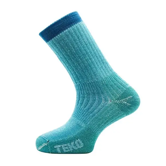 TEKO - Skarpety turystyczne - ecoHIKING 3.0 Merino MEDIUM - Teal Wysoka jakość