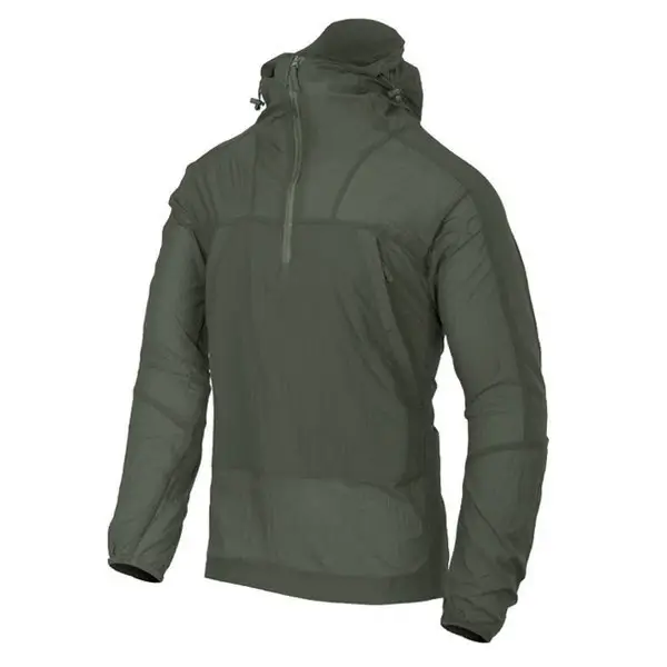 Darmowy zwrot Ultralekka kurtka Helikon Windrunner - Alpha Green