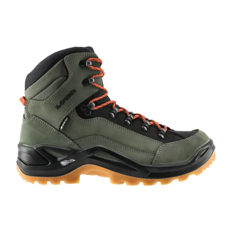 Nowy Buty Lowa Renegade GTX mid - zielono/pomarańczowe