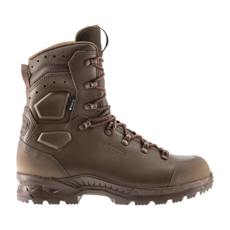 Bezpieczne zakupy Buty wojskowe LOWA Combat Boot - ciemnobrązowe