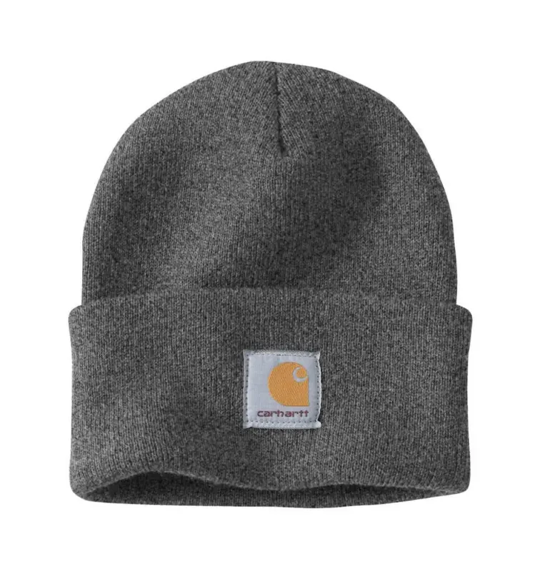 Carhartt - Czapka Acrylic Watch Hat Beanie - Coal Heather Promocja