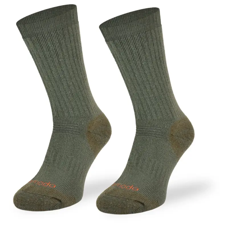 Premium Comodo - Skarpety turystyczne Camel Wool STWC HIKER - green