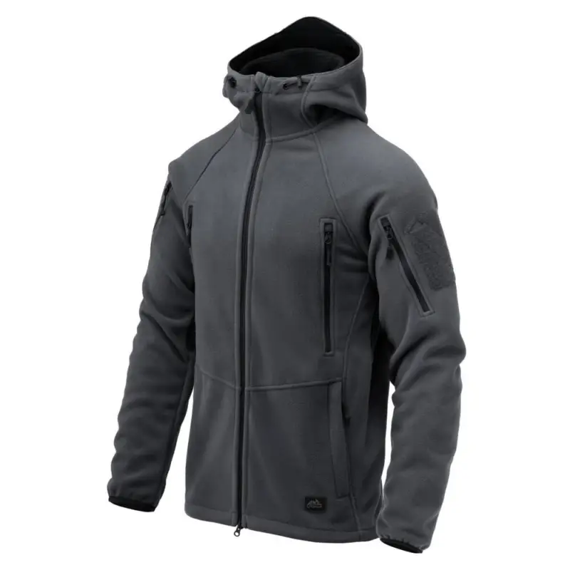 Helikon - Bluza polarowa Patriot Mk 2 - Shadow Grey / Czarna - BL-PJ2-FH-3501A Promocja