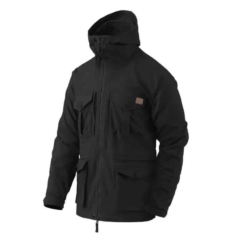 Sprawdź teraz Helikon - Kurtka SAS Smock Duracanvas - Czarny - KU-SAS-DC-01