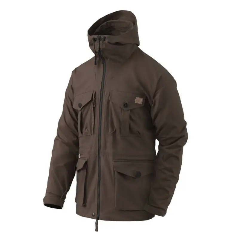 Do wyczerpania zapasów Helikon - Kurtka SAS Smock Duracanvas - Earth Brown - KU-SAS-DC-0A