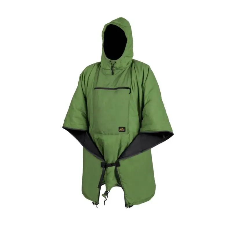 Super okazja Helikon - Poncho Swagman Roll ocieplane - Grass Green - PO-SMR-NL-1G