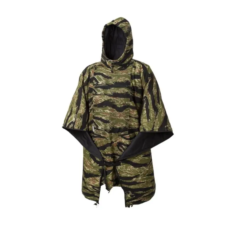Hit sprzedaży Helikon - Poncho Swagman Roll ocieplane - Tiger Stripe - PO-SMR-NL-6201A