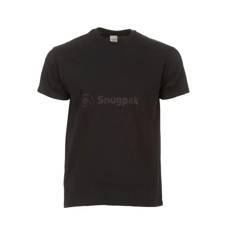 KoKoszulka bawełniana - Snugpak T-shirt - Czarny Zniżka