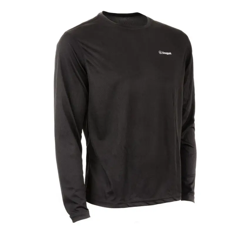 Hit sprzedaży Koszula Termoaktywna - Snugpak 2nd Skinz Coolmax Longsleeve Top - Czarna