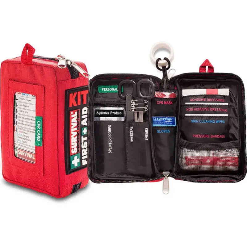 Kup teraz Apteczka z wyposażeniem - SURVIVAL Compact First Aid KIT