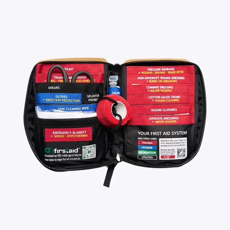 Darmowy zwrot Apteczka z wyposażeniem - SURVIVAL Hiking First Aid KIT