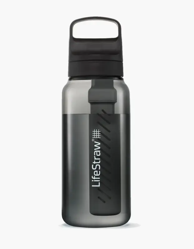 Nowość Butelka z filtrem dwustopniowym LifeStraw Go 2.0 - 1L Black
