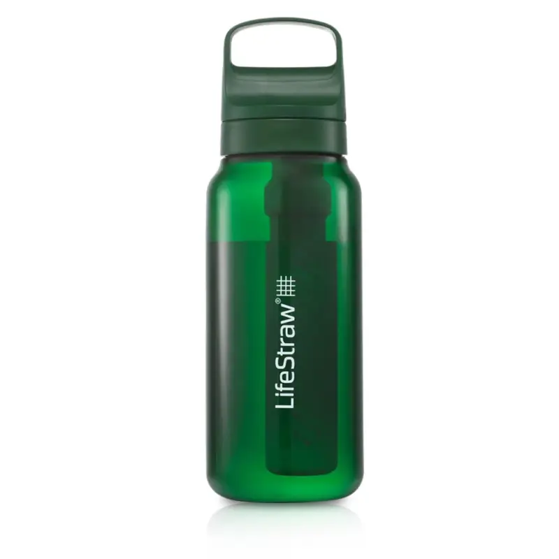 Szybka wysyłka Butelka z filtrem dwustopniowym LifeStraw Go 2.0 - 1L Terrace Green