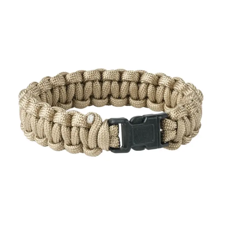Rabat Helikon - Bransoletka surwiwalowa Paracord - Coyote