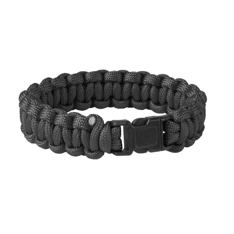 Helikon - Bransoletka surwiwalowa Paracord - Czarny - AC-SBR-NL-01 Bezpieczna płatność