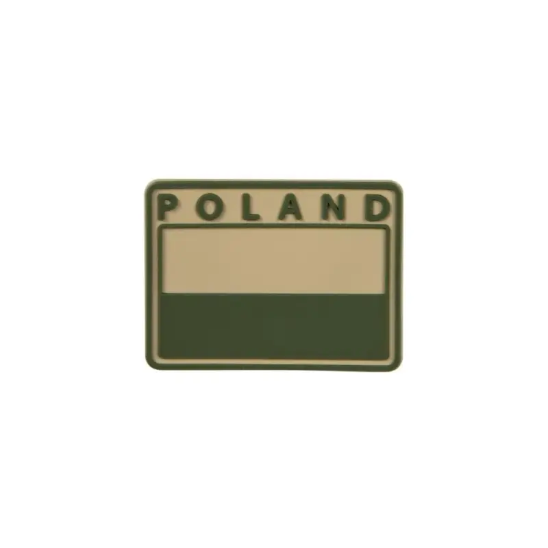 Helikon - Naszywka Flaga PL Gaszona Poland - Khaki Darmowy zwrot