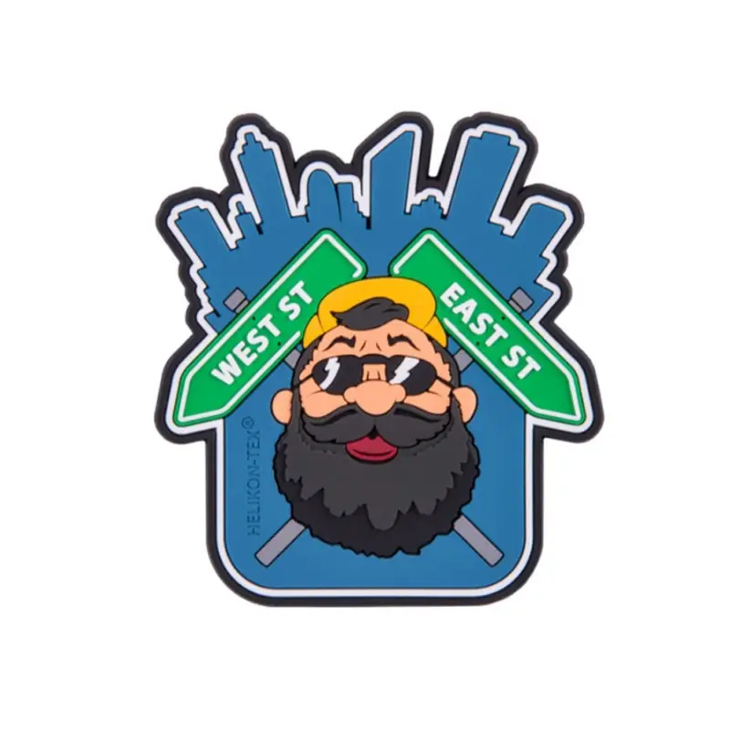 Helikon - Naszywka PVC - Beardman URBAN Wysoka jakość