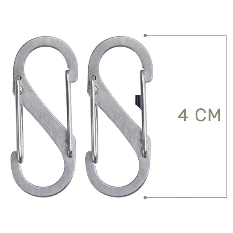 Bezpieczne zakupy Karabinek Nite Ize - S-Biner #1 - 2 Pack- Stalowy