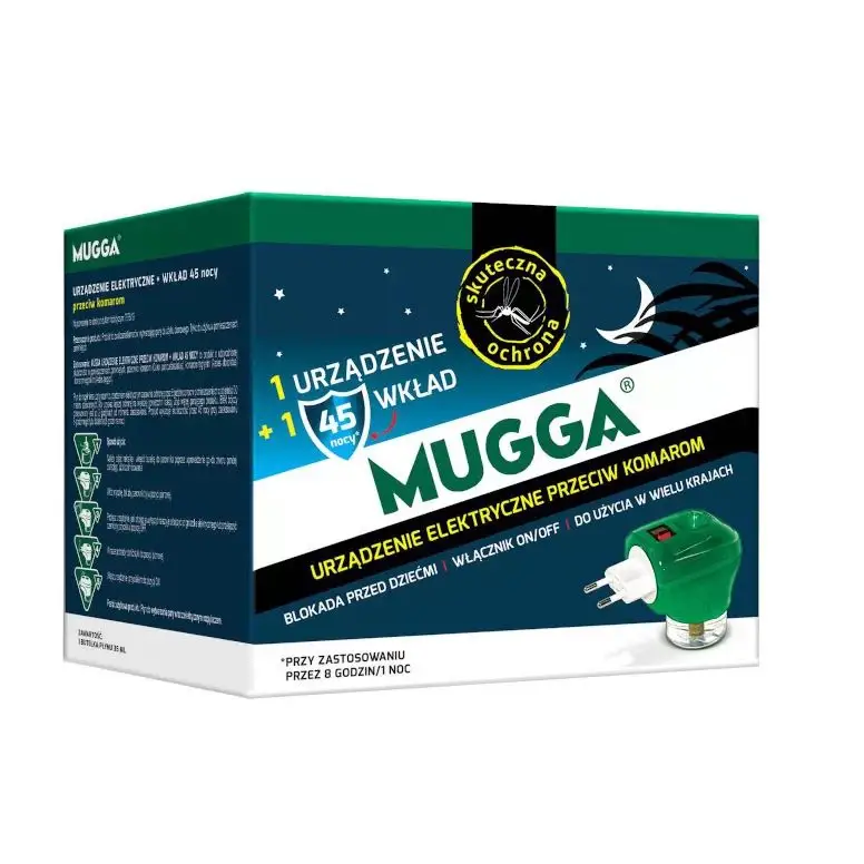 Mugga Elektrofumigator z wkładem 45 nocy - 35 ml Promocja