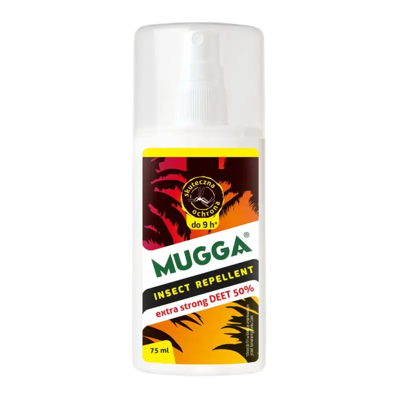 Mugga Spray na komary i kleszcze - 75ml (DEET 50%) Bezpieczna płatność