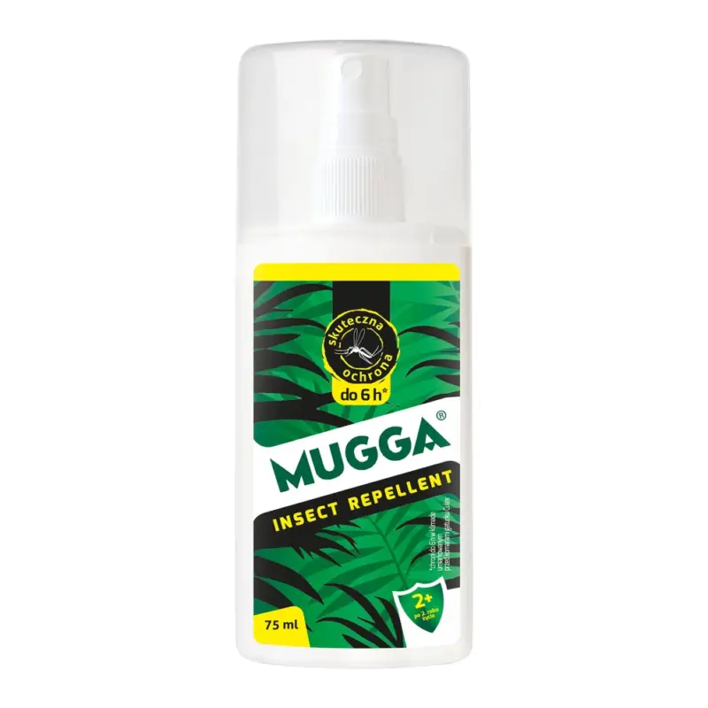 Okazja Mugga Spray na komary i kleszcze - 75ml (DEET 9,4%)