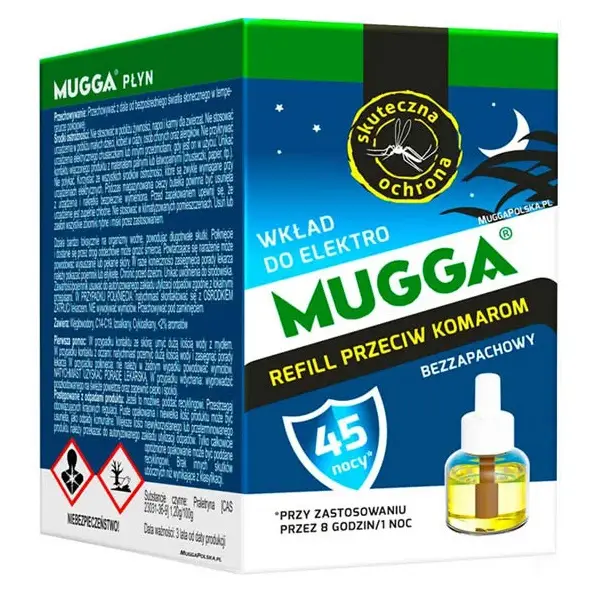 Mugga Wkład do elektrofumigatora 45 nocy - 35ml Obniżka ceny