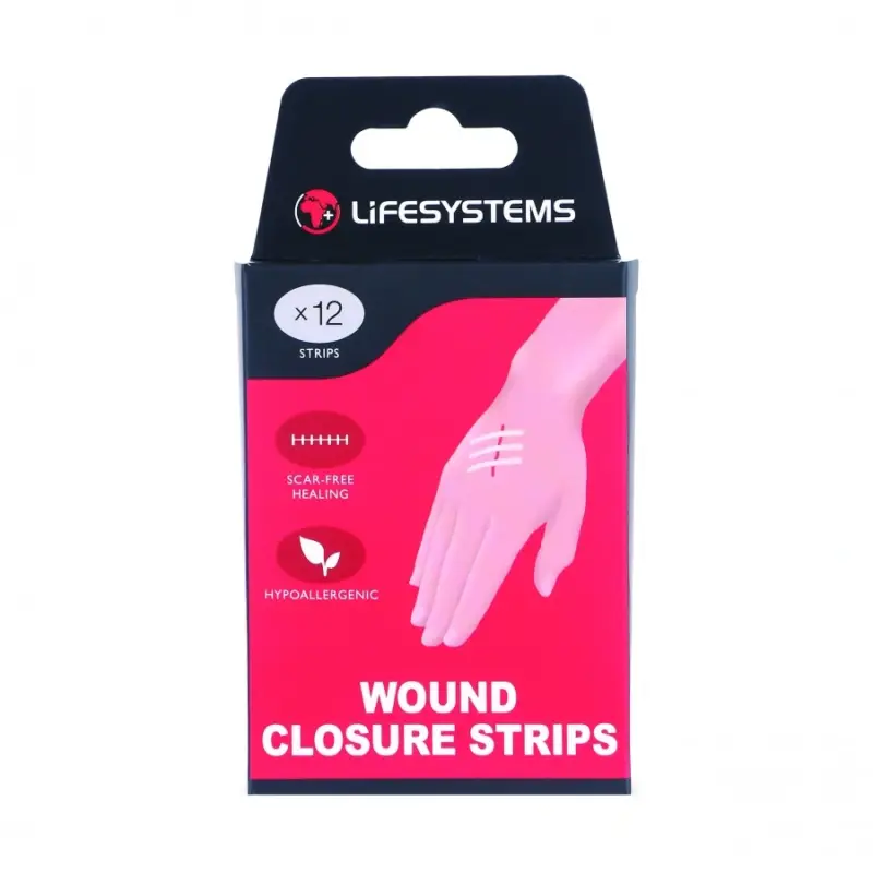 Paski do zamykania ran Lifesystems Wound Closure Strips 3M - 12 sztuk Wysoka jakość