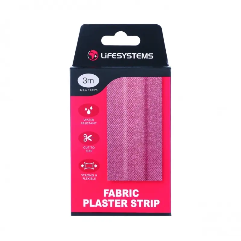 Plaster opatrunkowy mocny tekstylny Lifesystems Fabric Strip 7,5cm x 1 m Popularny