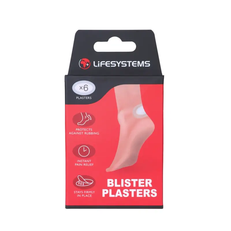 Plastry na odciski i pęcherze Lifesystems Blister Plasters 6 Pack Wyprzedaż
