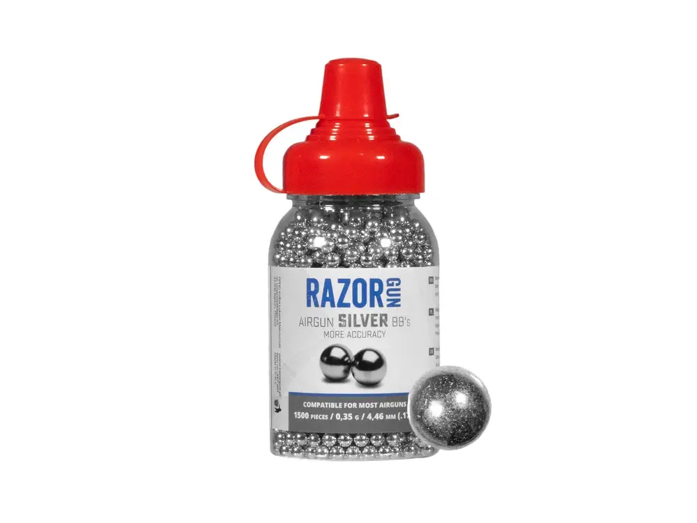 RGun - Śrut BBs Silver 4,46 mm 1500 szt. Ograniczona ilość