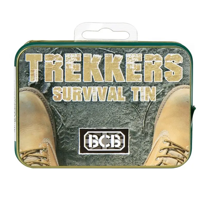 Nowy Zestaw Survivalowy Trekkingowy BCB Trekkers Survival Tin