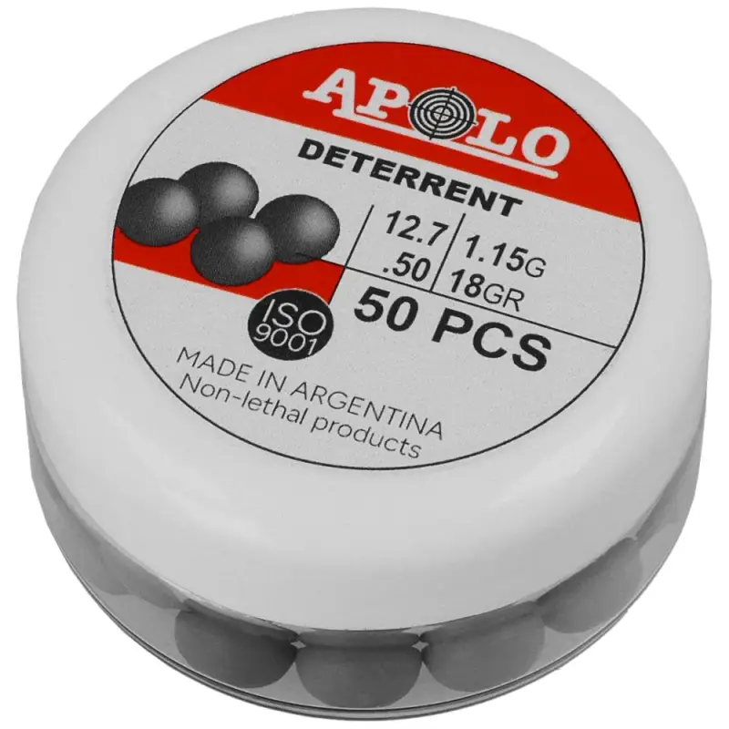 Apolo - Kule gumowe Deterrent Semi Soft .50 cal, 1.15 g, 50 szt. Najlepsza cena